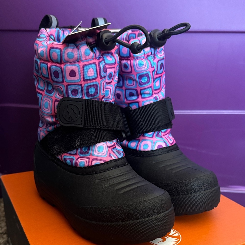 Kids' Patterned Winter Boots